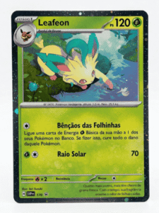 Carta promocional Leafeon